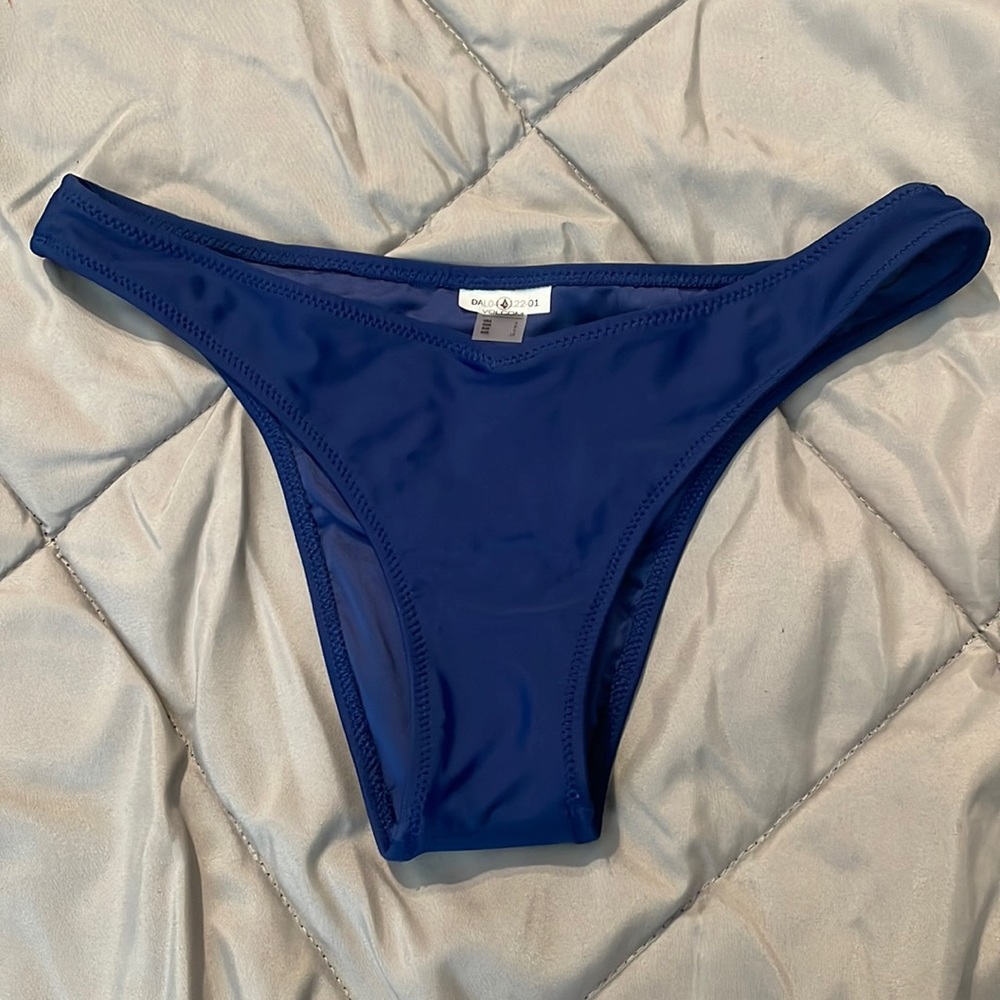 Like New! Volcom Bikini Bottom Only - Navy Small - image 1